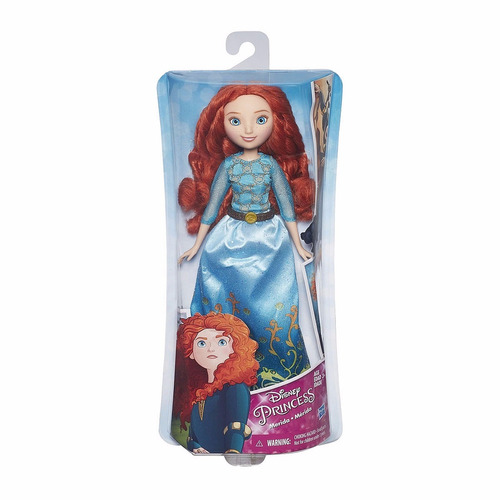 Muñeca Disney Princesas Merida Valiente Original Hasbro