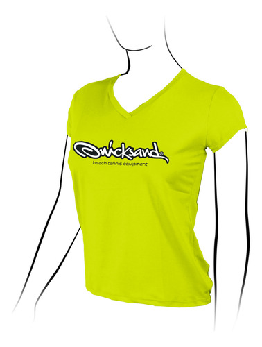Camiseta Quicksand Beach Tennis Slightech Feminina Uv 50+