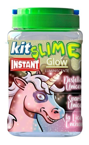 Kit Slime Glow Destello De Unicornio