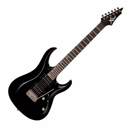 Guitarra Eléctrica Negra Cort X-2bk Confirma Existencia