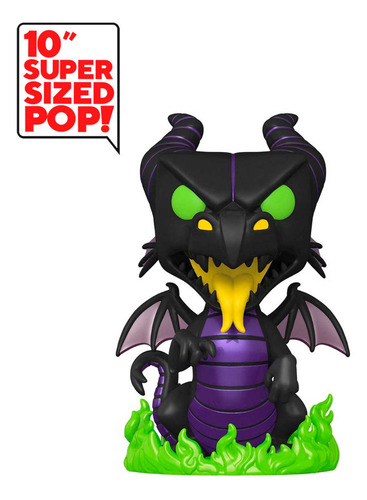 Funko Pop Maleficent Dragon 1106 10 Pulg Disney Funkoween 20