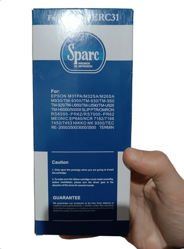 Cinta De Tinta Para Impresora Tmu950 Entre Otras Color: Púrp