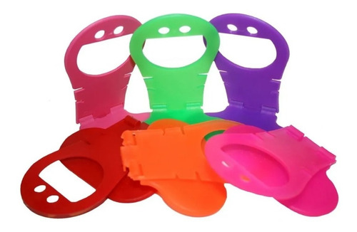 Soporte De Pared Cargador Apoya Sujeta Celular Colores
