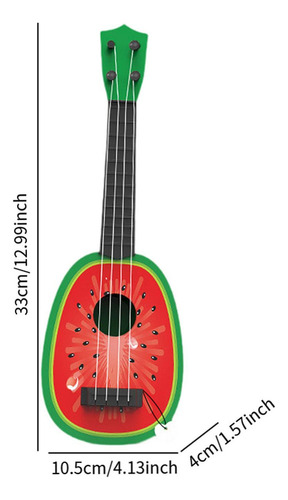 Toy De Ukelele Guitarra Color Al Azar Para Mejorar El