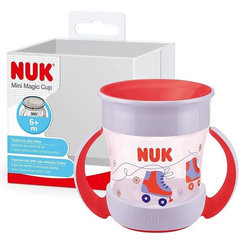 Vaso 360 Mini Magic Cup Nuk 6m+ Cod.1278 Color Rojo