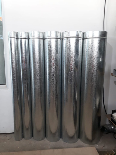 Caño De Chapa Galvanizada 5 Pulgadas Desagüe Zingueria