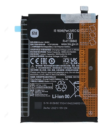 Bateria Pila Xiaomi Mi Poco M4 Pro Bn5c Tienda 