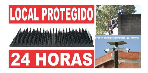 Espículas Anti Pombos/ Gatos E Inibidor De Acesso 10 Peças