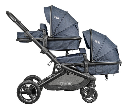Coche Doble Travel System Dueto Bebeglo Rs-13320