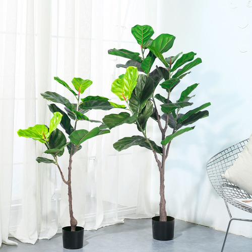 Planta Decorativa Artificial, Exterior, Interior Fiddle Fig