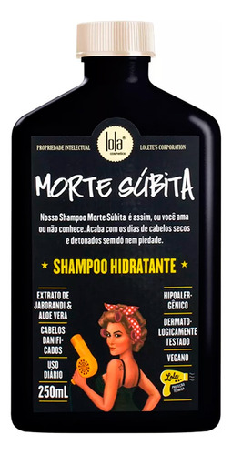 Lola Morte Subita Shampoo Hidratante De Cabello Dañado 250