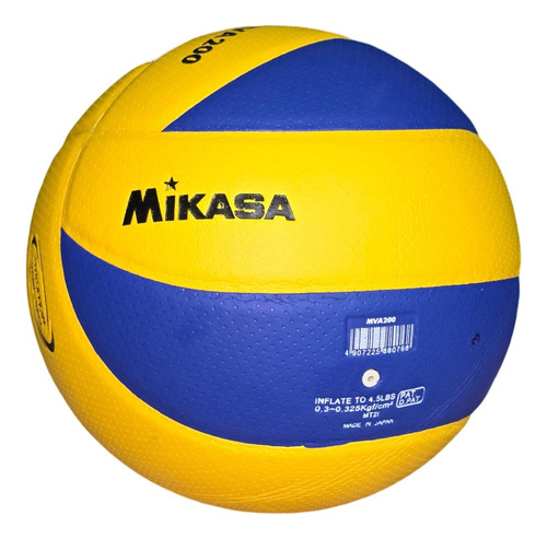 Combo 10 Pelotas De Voley Para Entrenamientos Mikasa Mva200 Azul