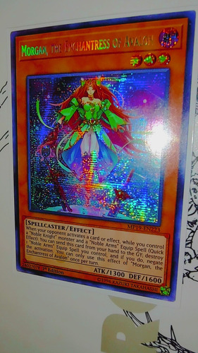 Yugioh! Morgan, The Enchantress Of Avalon Prismatic Secret (Usado)