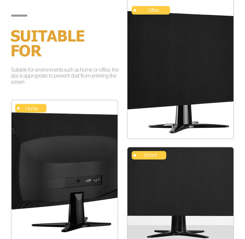 Funda Elástica Para Monitor De Ordenador, Funda Protectora D