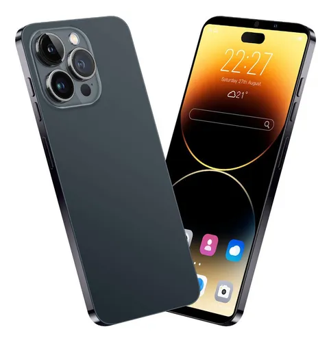 Q Smartphone Android Barato I14promax 6.7 De 8 Gb+256 Gb [vu
