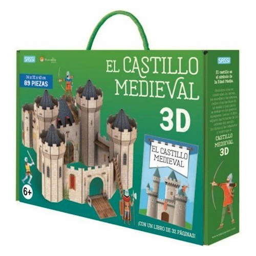 El Castillo Medieval 3d Carton Con Maque - I. Trevisan