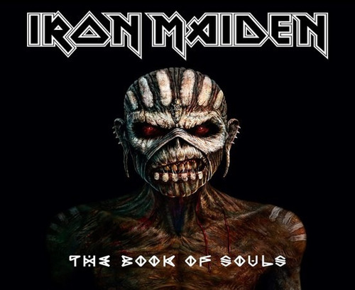 Termo Metálico Iron Maiden The Book Of Souls Plata O Blanco