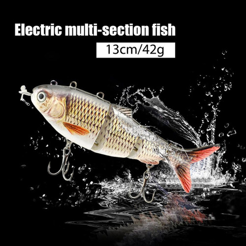 . Señuelos Eléctricos Robóticos De Pesca Y Natación Led 130