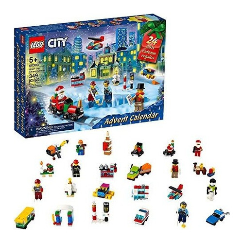 Calendario Navideño - Lego City 60303 - (349 Piezas) 