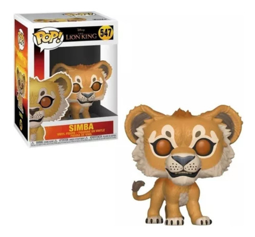 Simba Lion King Rey León Disney Funko Pop 547 Import Wabro