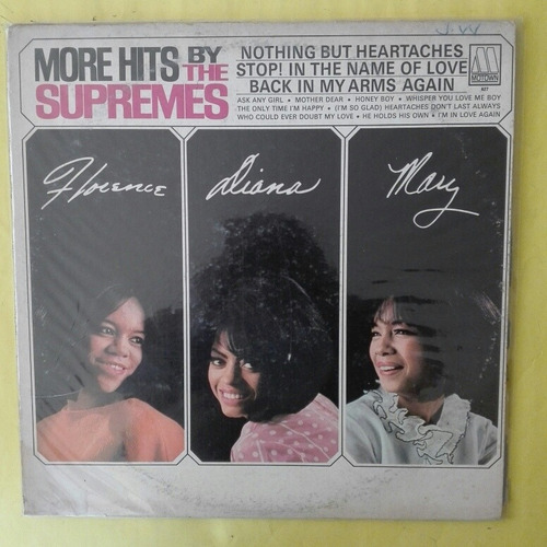 The Supremes . More Hits. 1965. Disco Vinilo