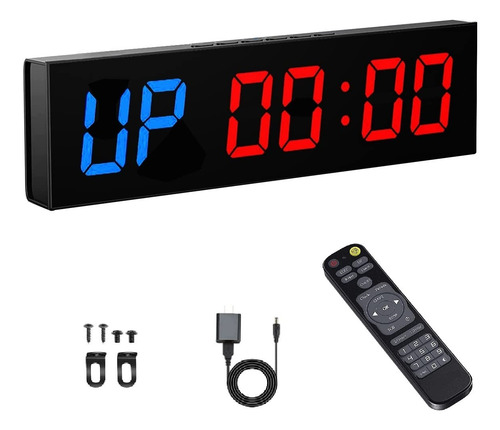 Btbsign Temporizador De Entrenamiento Led Para Gimnasio, Cue