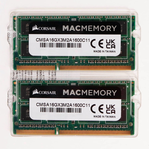 Imagem 7 de 8 de Corsair Macmemory 16gb 2x8gb Ddr3l 1600mhz iMac Macbook