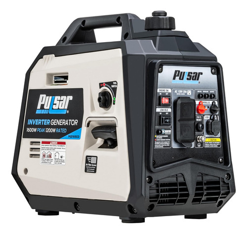 Generador Inversor Gas Portátil 1600w Ultra Ligero Silencios