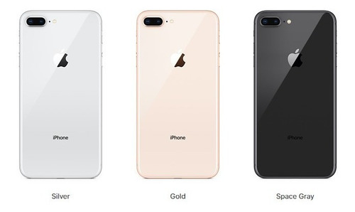 iPhone 8 Plus 64gb Color Oro Color Plata Color Gris Espacial