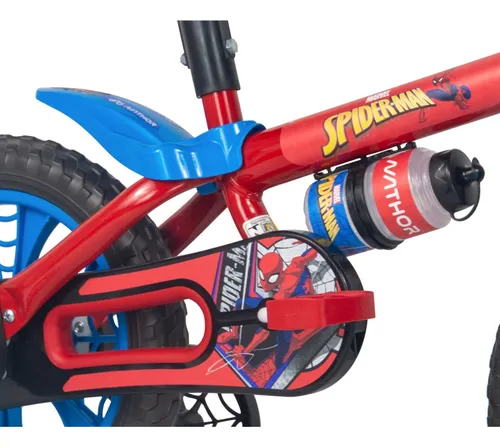 Bicicleta aro 12 spiderman sale