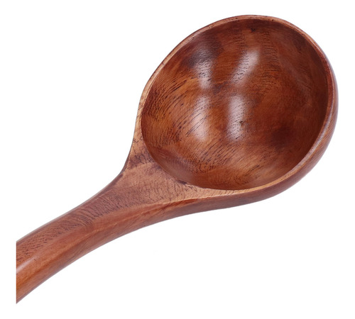 Juego De Cucharas De Madera Con Mango Largo, 2 Unidades