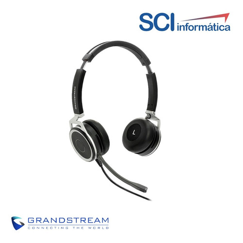 Auricular Headset Grandstream Guv3005 Usb Cancelación Ruido