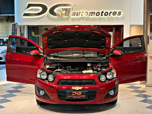 Chevrolet Sonic Lt 1.6n 93.000km 2016 Rojo