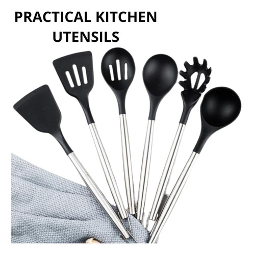 Los Utensilios De Cocina Establecen Nuevos Elementos Esencia
