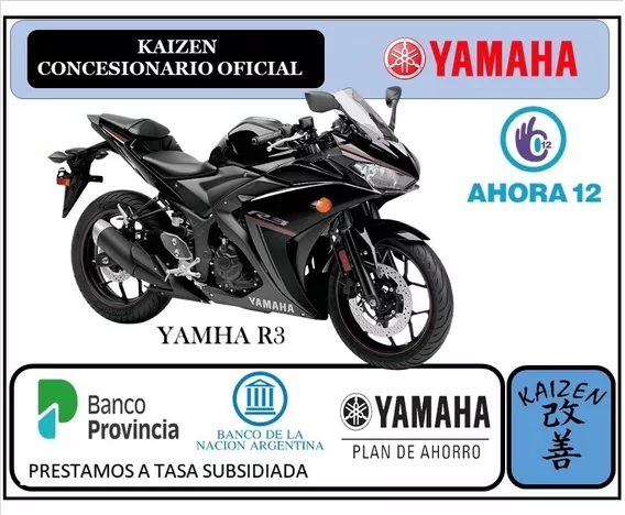 Yamaha R3 0km 2017 Kaizen Yamaha La Plata
