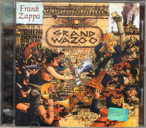 Frank Zappa The Grand Wazoo Picture Cd 5 Tracks Russia 199 