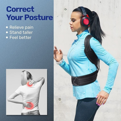 De Soporte Faja Corrector De Postura Ortopedica Premium