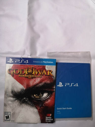 God Of War Remasterisado Juego Ps4 Original 