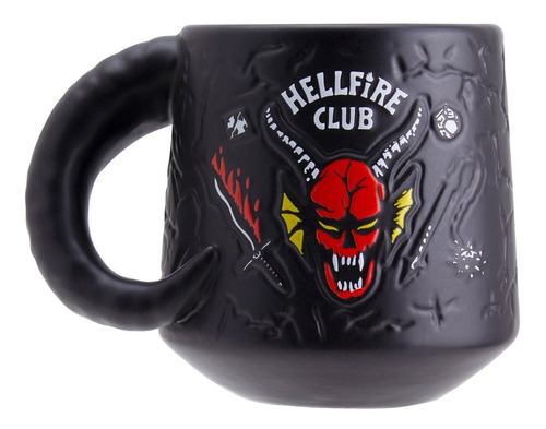 Stranger Things Taza Hellfire Club Demon Original