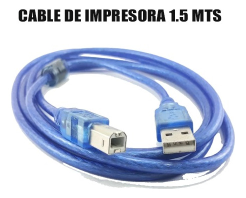 Cable De Impresora 1.5 Mts 