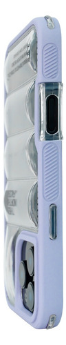Funda Transparente The North Face Para Iphone 16 Lila Iphone 16 Plus