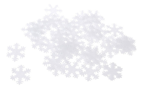 50 Piezas Adonros Copo De Nieve De Navidad No Tejida De Tela