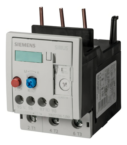 3ru1136-1jb0 Siemens Relevador Bimetal S2 7 A 10 Amps