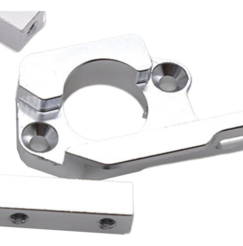 2 Soportes De Montaje De Motor Rc De Metal Para Accesorios