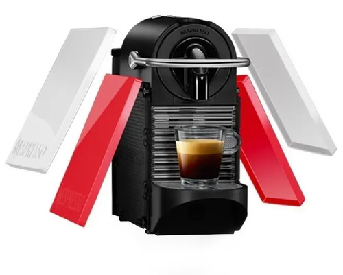Cafetera Nespresso Pixie Clips Blanca Con Rojo + Aeroccino | Envío gratis