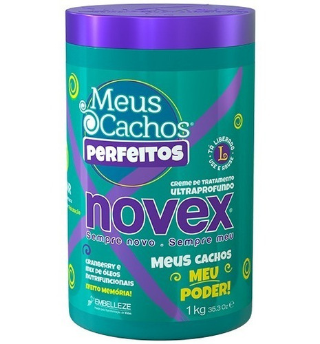 Crema Novex Meus Cachos Perfectos Tratamiento Profundo 1kg