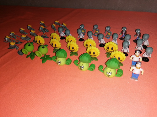 3 Figuras De Plantas Vs Zombies Vuala Sorpresa A Escoger 