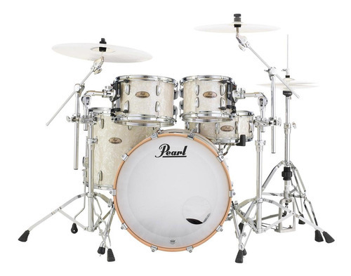 Batería 5pz Session Studio Select Series Sts5pzch-405 Pearl Color Nicotine White Marine Pearl