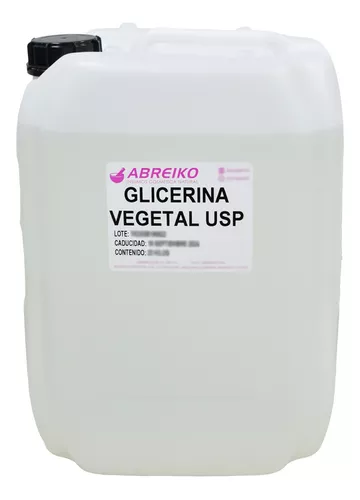 Glicerina Vegetal Bidestilada Alimenticio USP