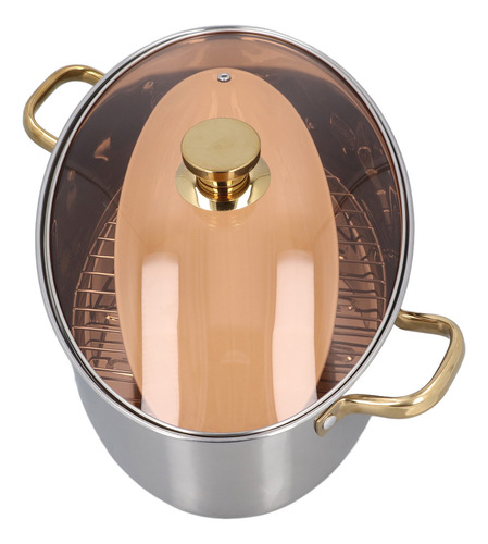 Olla De Pescado Al Vapor De Acero Inoxidable 304